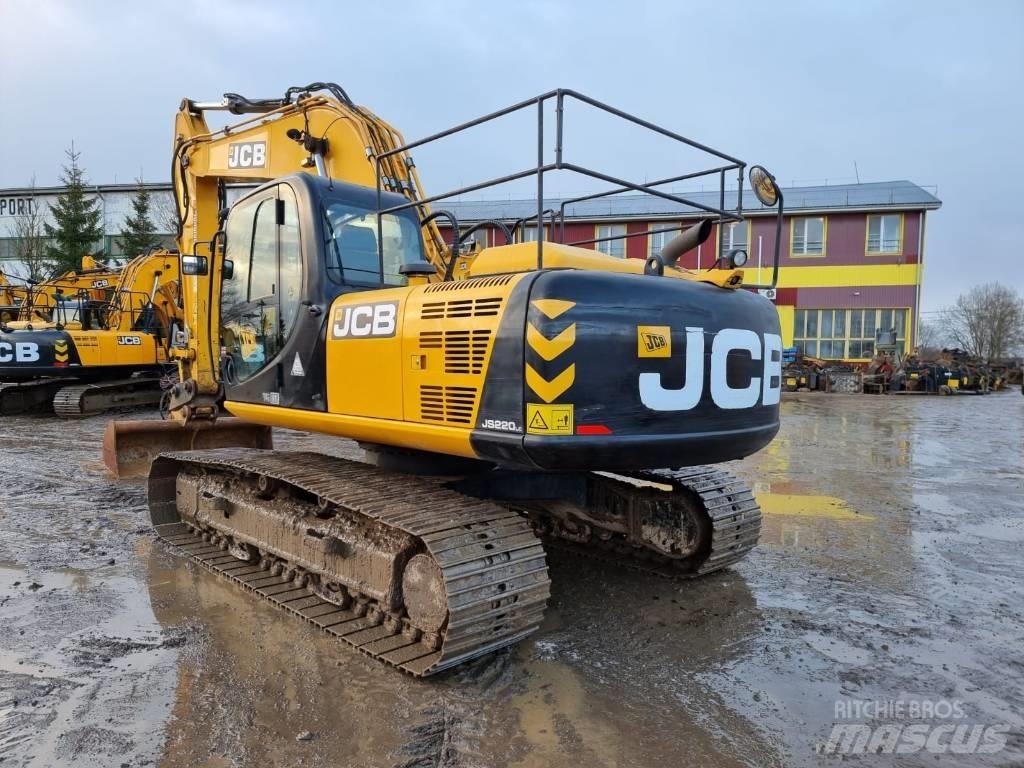 JCB JS 220 LC حفارات زحافة