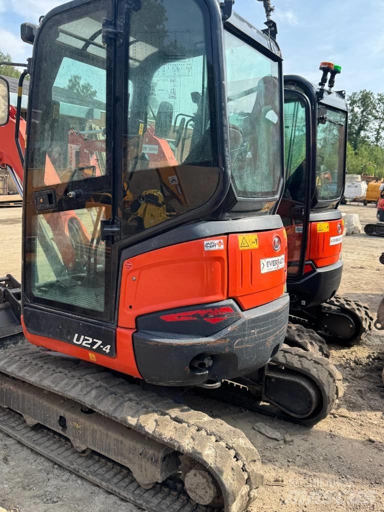 Kubota U 27-4 حفارات صغيرة أقل من 7 طن (حفارات صغيرة)