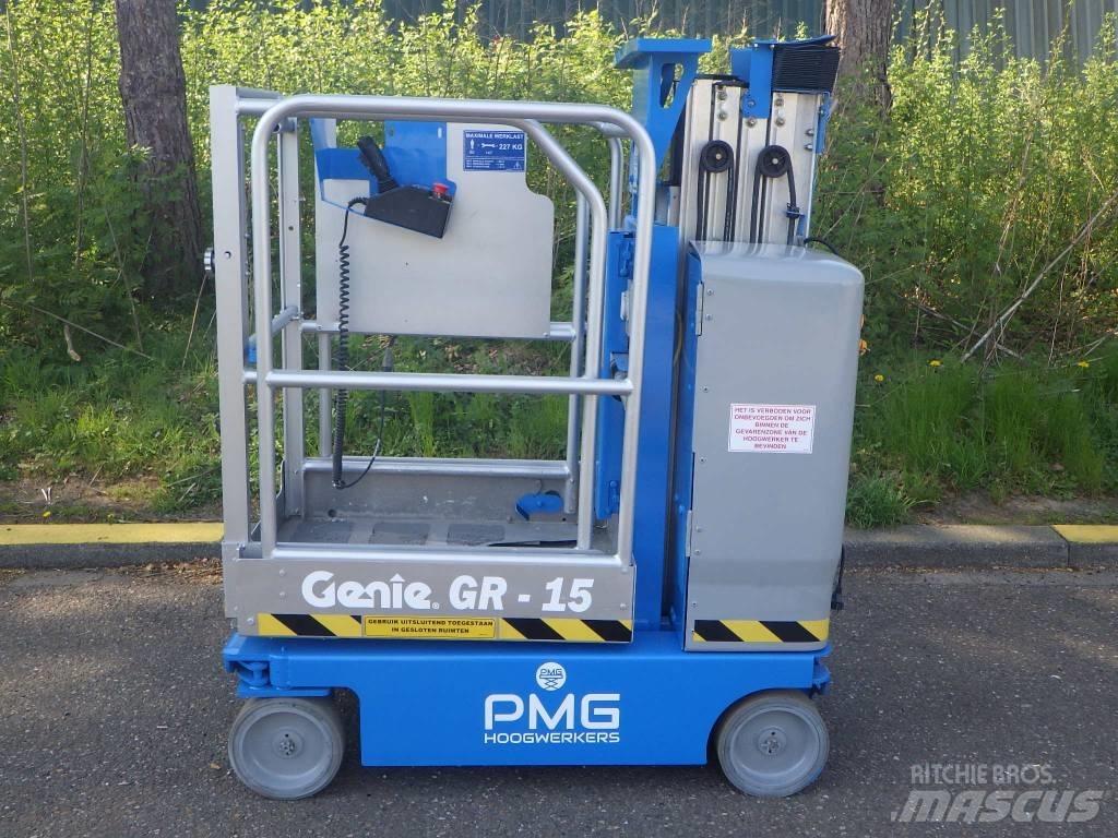 Genie GR15 رافعات السارية الرأسية