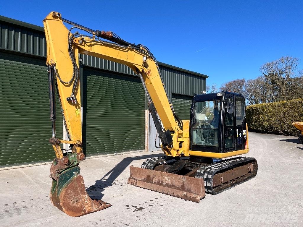CAT 308 E 2 CR حفارات وسط 7 طن - 12 طن