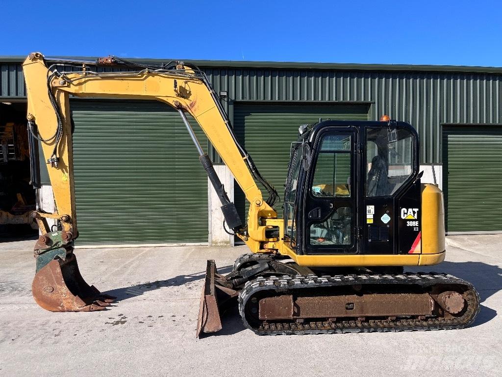 CAT 308 E 2 CR حفارات وسط 7 طن - 12 طن