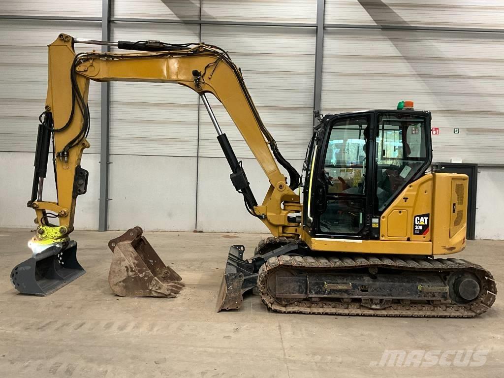 CAT 308 CR حفارات وسط 7 طن - 12 طن