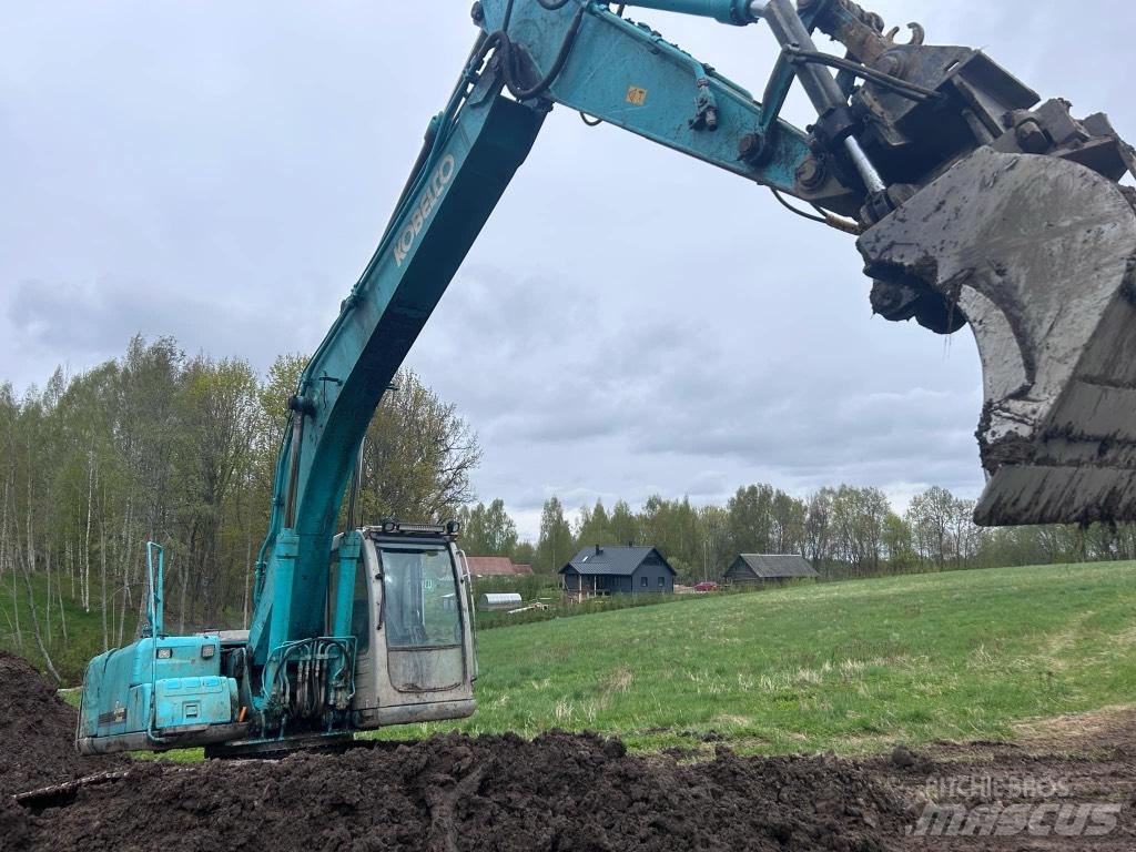 Kobelco SK210 lc حفارات زحافة