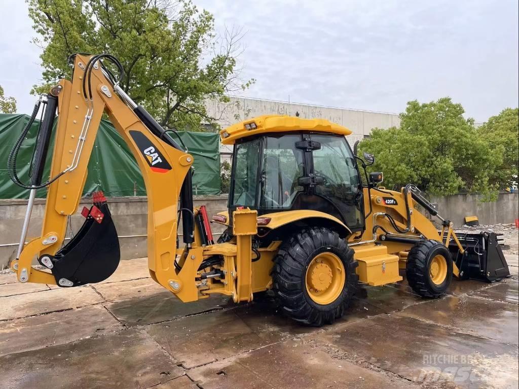 CAT 420 F II لوادر ذات جرافات عكسية