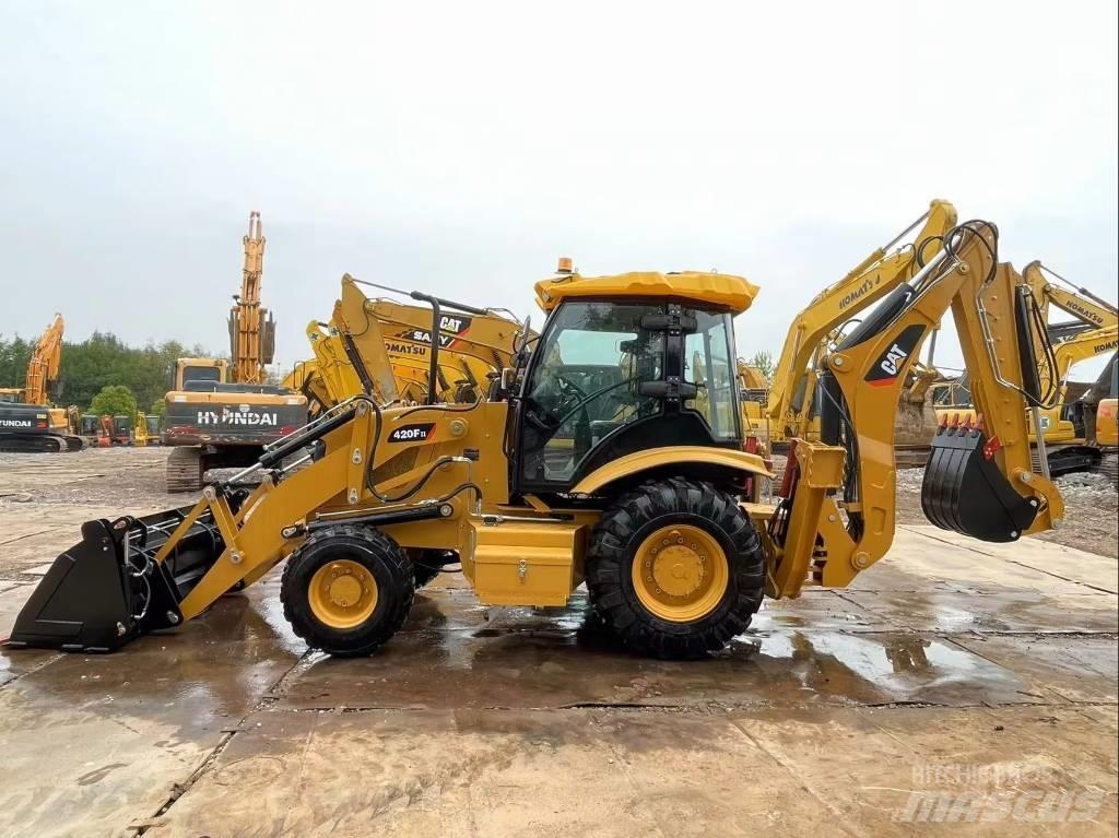 CAT 420 F II لوادر ذات جرافات عكسية