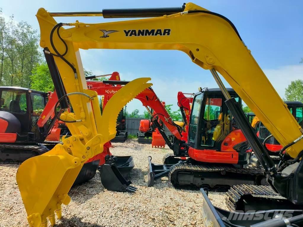 Yanmar Vio 75 حفارات صغيرة أقل من 7 طن (حفارات صغيرة)