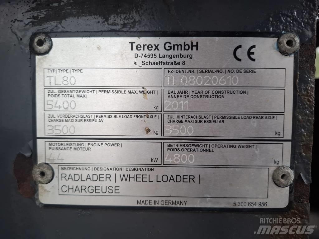 Terex TL 80 لوادر بعجل