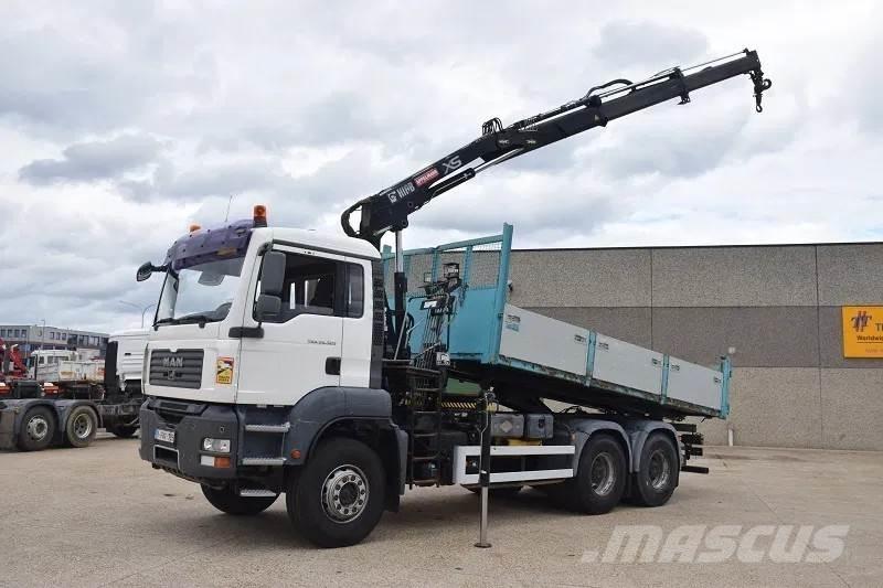 MAN TGA 26.320 شاحنات مسطحة / أوناش