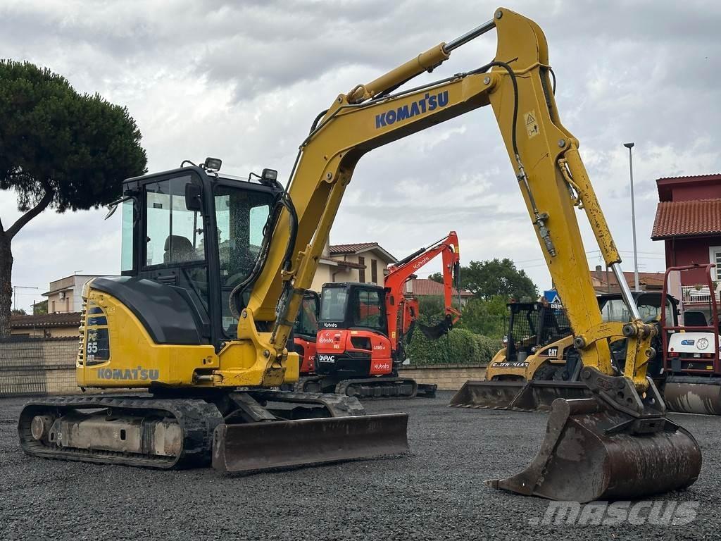 Komatsu PC55-MR3 حفارات صغيرة أقل من 7 طن (حفارات صغيرة)