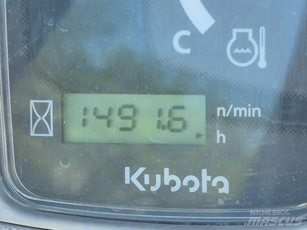 Kubota KX 018-4 حفارات صغيرة أقل من 7 طن (حفارات صغيرة)