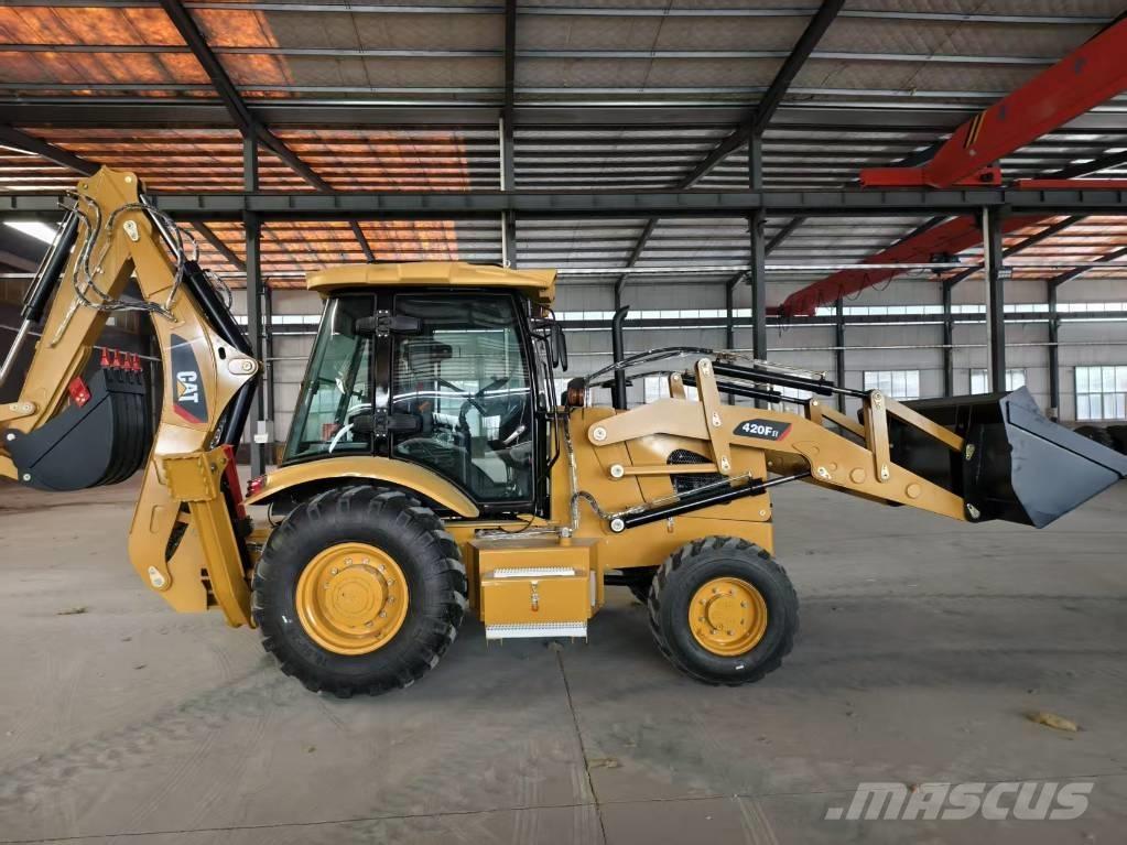 CAT 420 F لوادر ذات جرافات عكسية