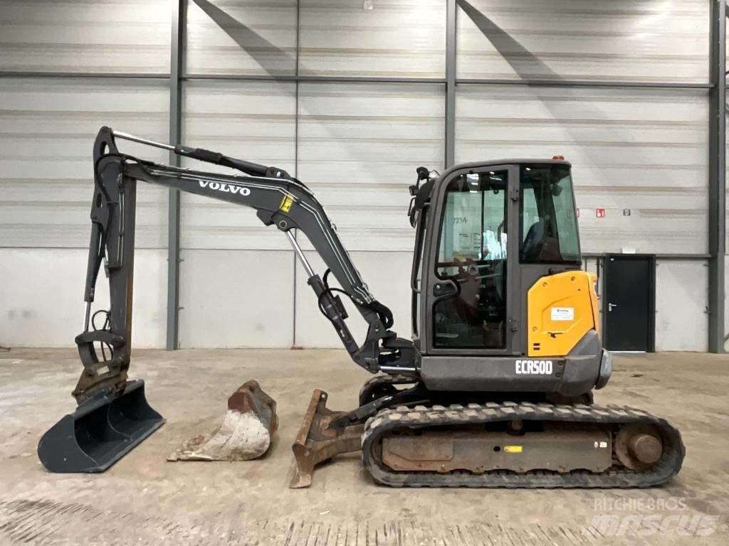 Volvo ECR 50 D حفارات صغيرة أقل من 7 طن (حفارات صغيرة)