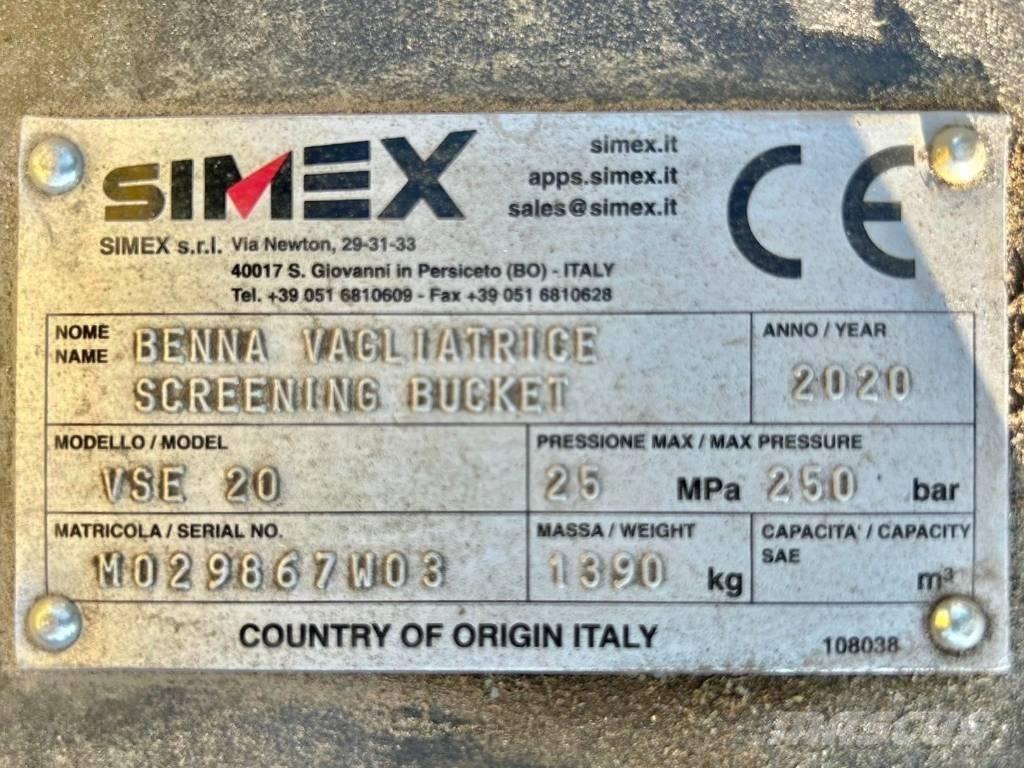 Simex VSE20 دلاء فحص