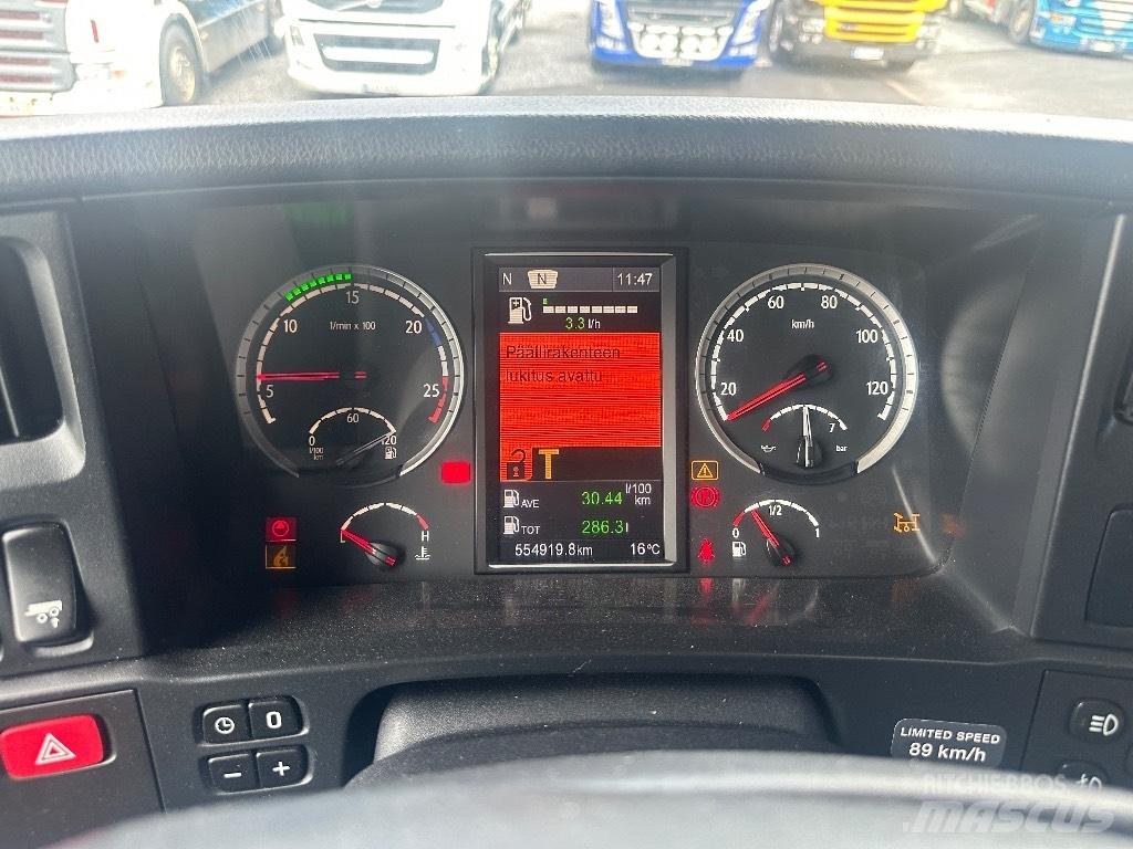Scania R520 6x2*4 شاحنات الرافعات الخطافية