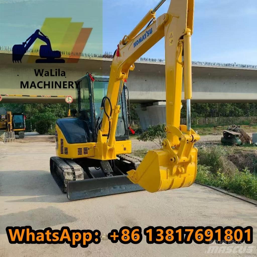 Komatsu PC 55 MR حفارات صغيرة أقل من 7 طن (حفارات صغيرة)