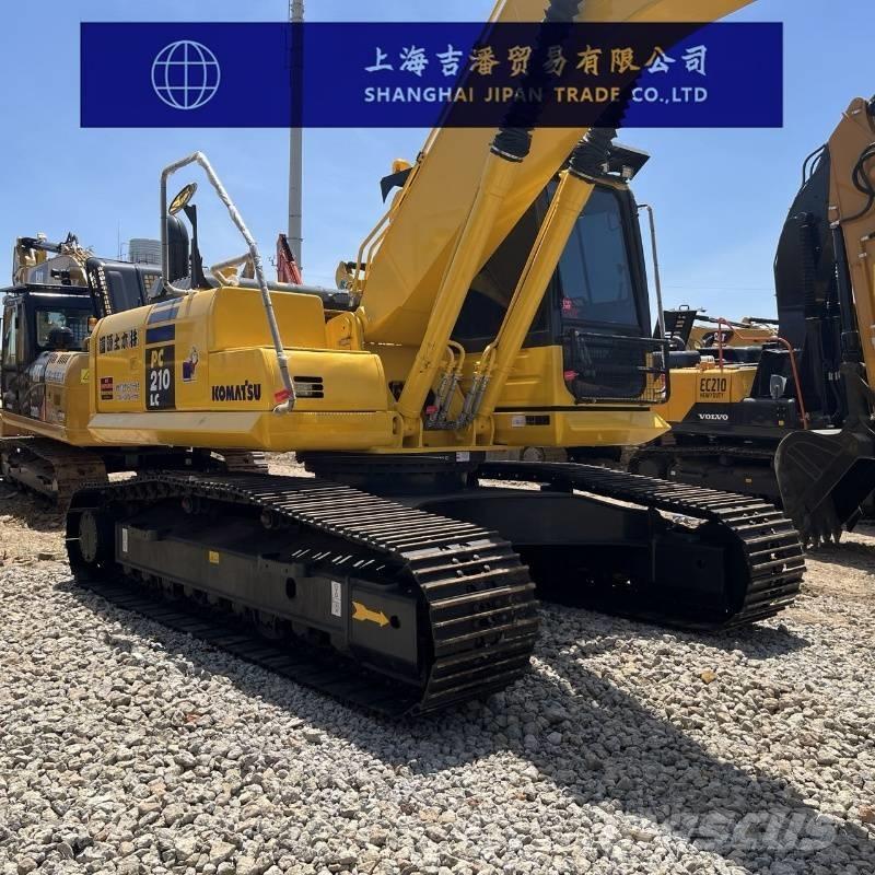 Komatsu PC 210 حفارات زحافة