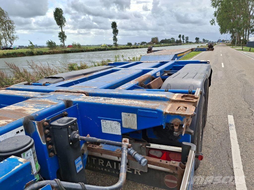 D-tec CT-60-05D نصف مقطورات حاويات