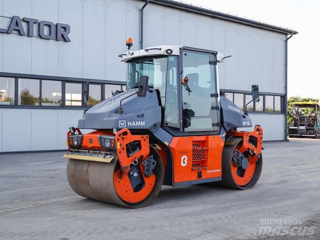 Hamm DV+ 70i VO-S مداحل ثنائية الاسطوانة