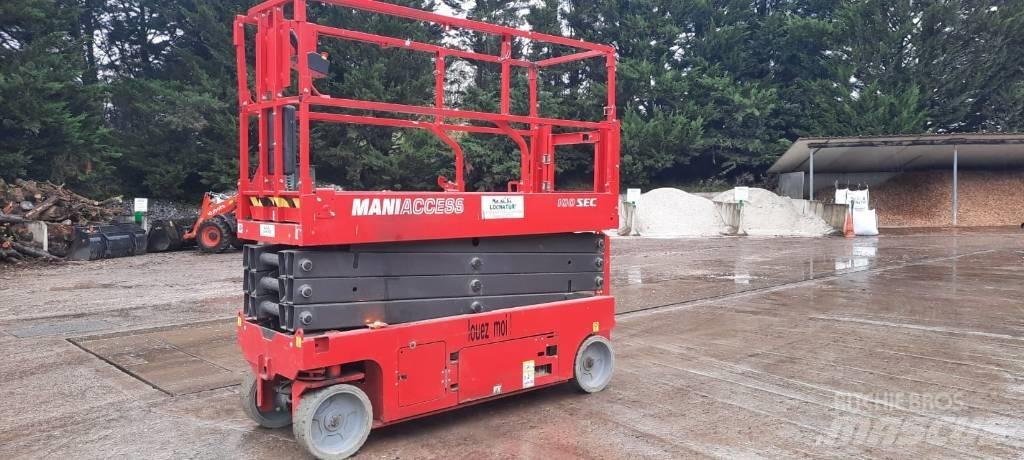 Manitou 100 SEC رافعات مقصية الشكل