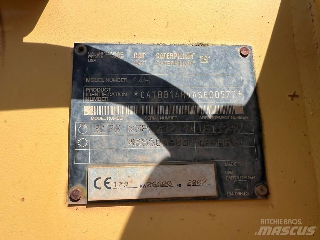 CAT 14 H VHP معدات تمهيد الطرق
