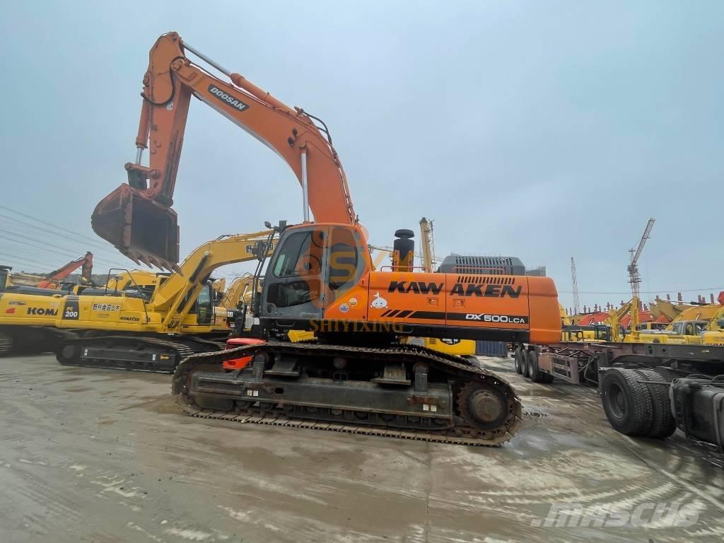 Doosan DX500 LCA حفارات زحافة