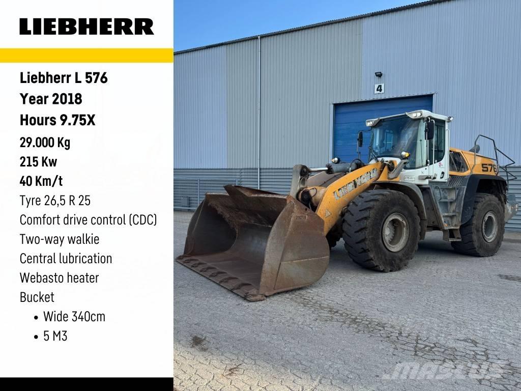 Liebherr L576 لوادر بعجل