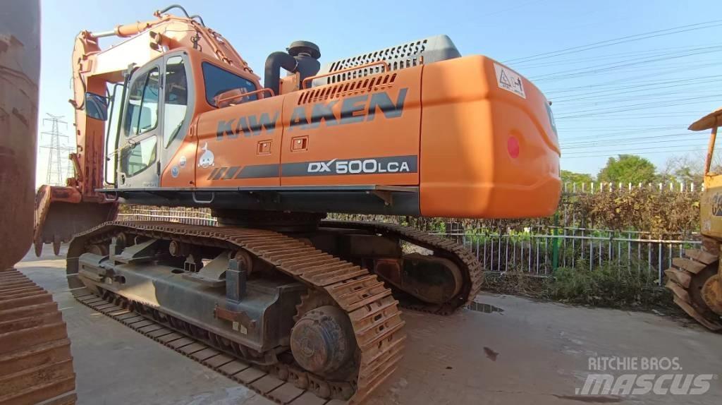 Doosan DX 500 LCA حفارات زحافة