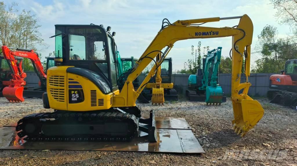 Komatsu PC 55 MR حفارات صغيرة أقل من 7 طن (حفارات صغيرة)