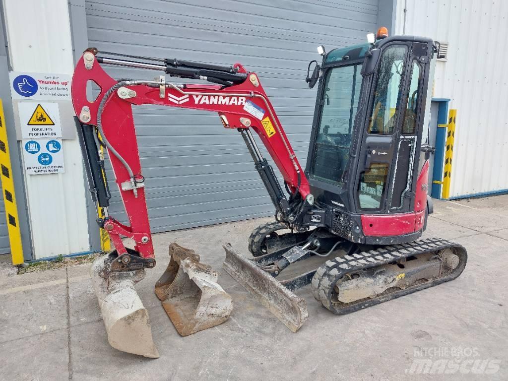 Yanmar Vio27-6 حفارات صغيرة أقل من 7 طن (حفارات صغيرة)