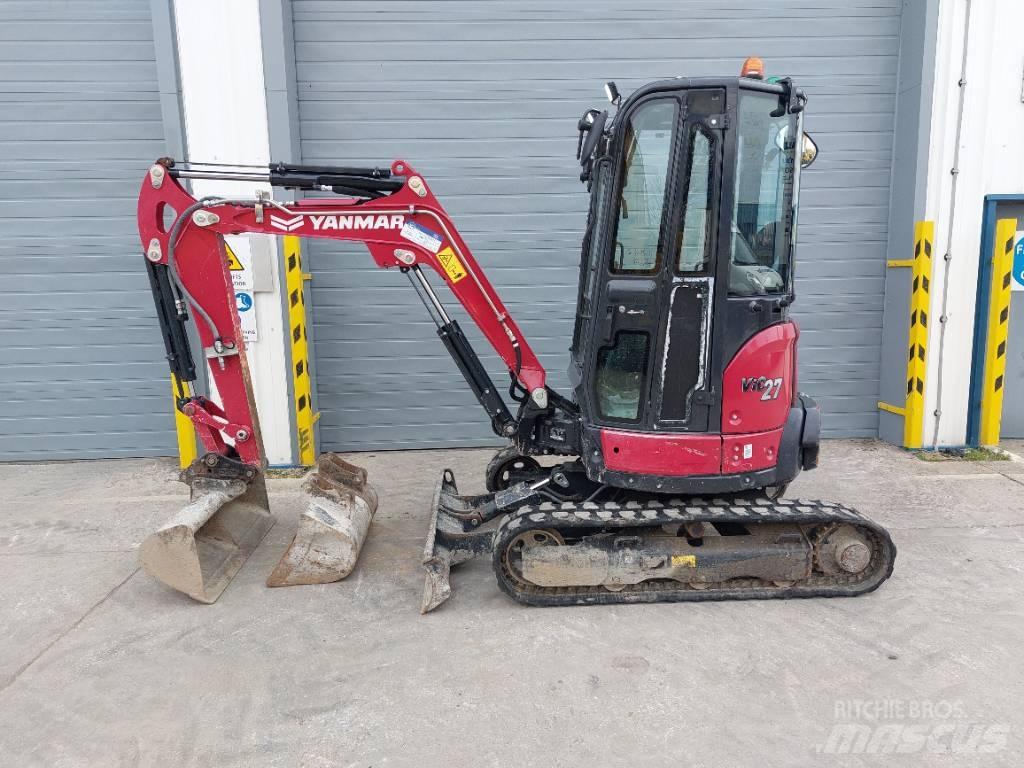 Yanmar Vio27-6 حفارات صغيرة أقل من 7 طن (حفارات صغيرة)
