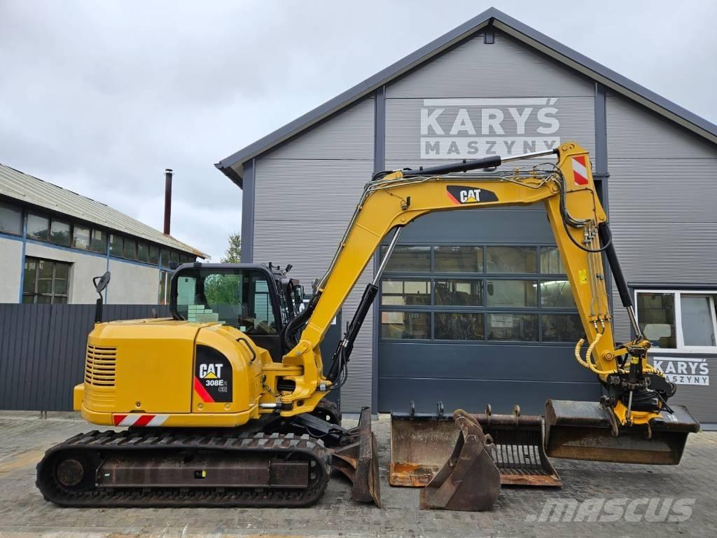 CAT 308 E 2 CR حفارات وسط 7 طن - 12 طن