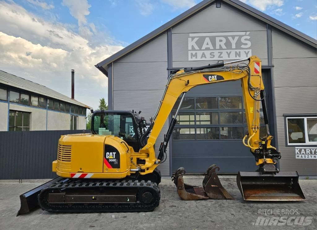 CAT 308 E 2 CR حفارات وسط 7 طن - 12 طن