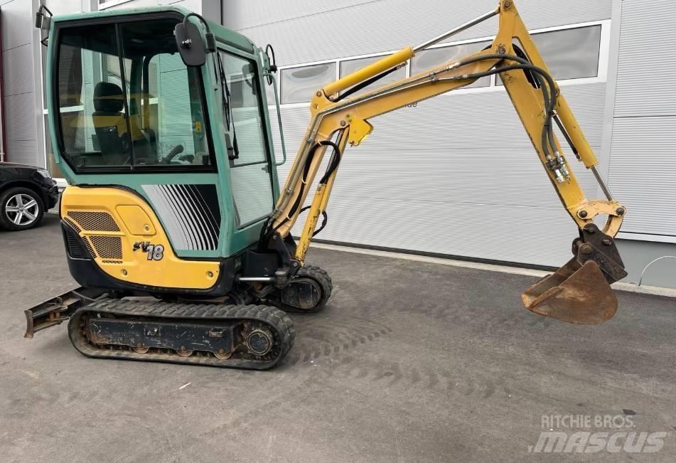 Yanmar SV 18 حفارات صغيرة أقل من 7 طن (حفارات صغيرة)