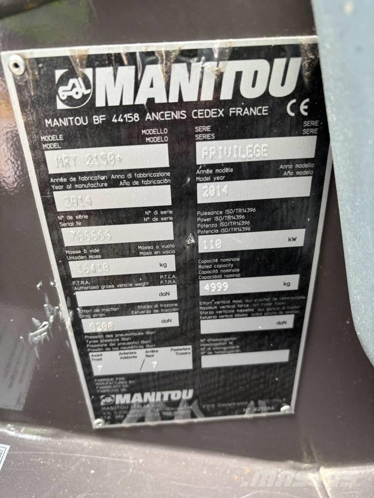 Manitou MRT 2140+ مناولات متداخلة