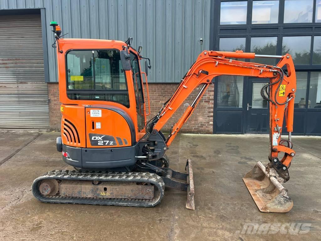 Doosan DX 27 Z حفارات صغيرة أقل من 7 طن (حفارات صغيرة)