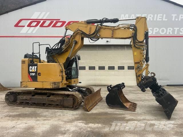 CAT 315 حفارات زحافة