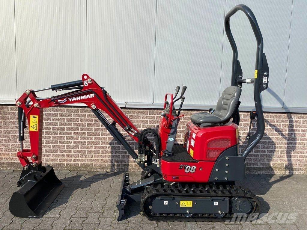 Yanmar SV08 حفارات صغيرة أقل من 7 طن (حفارات صغيرة)