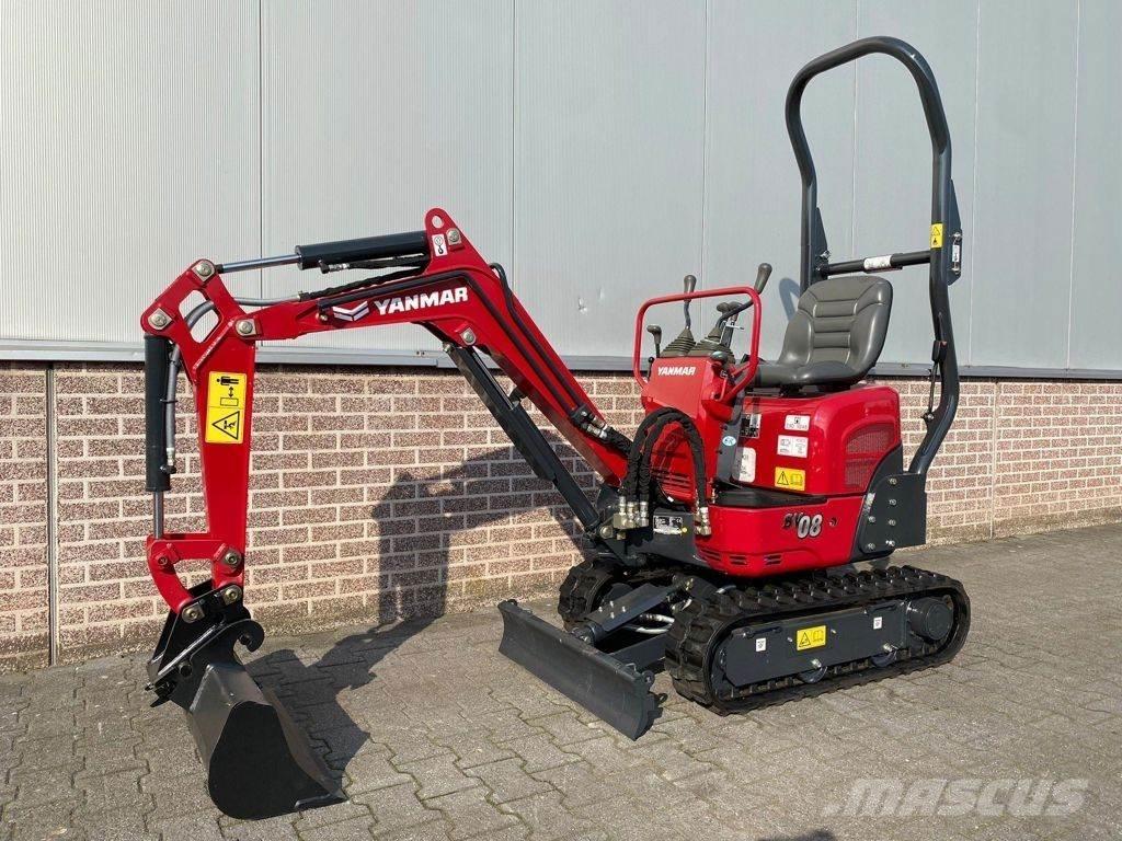 Yanmar SV08 حفارات صغيرة أقل من 7 طن (حفارات صغيرة)