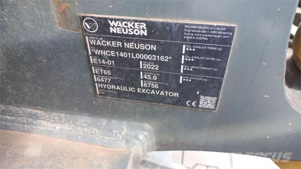 Wacker Neuson ET65 حفارات زحافة