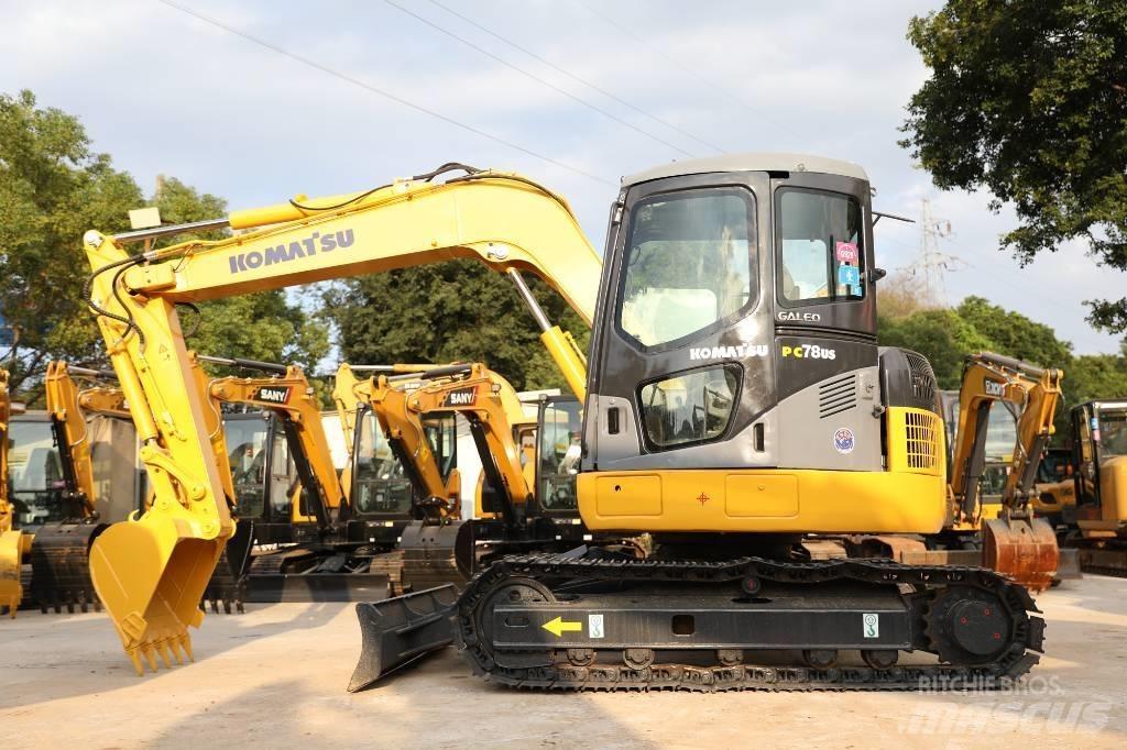 Komatsu PC 78 US-6 حفارات وسط 7 طن - 12 طن