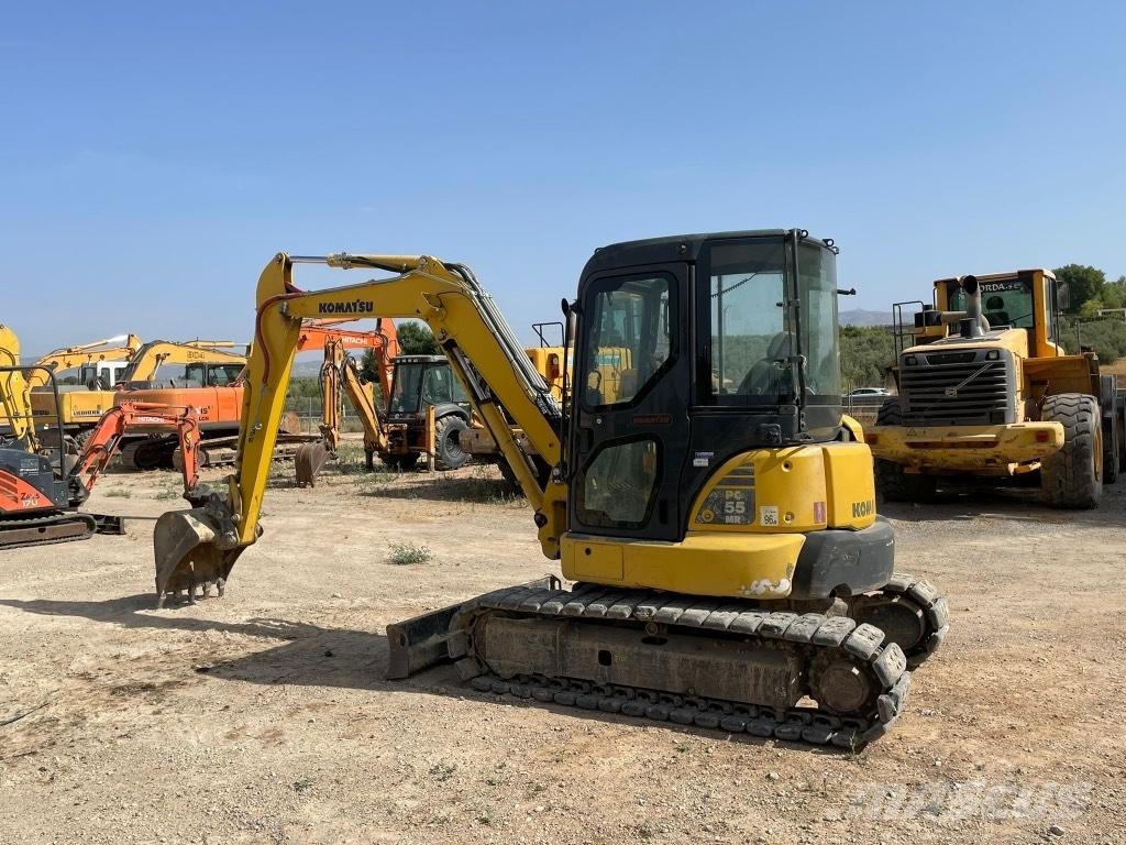 Komatsu PC 55 حفارات صغيرة أقل من 7 طن (حفارات صغيرة)