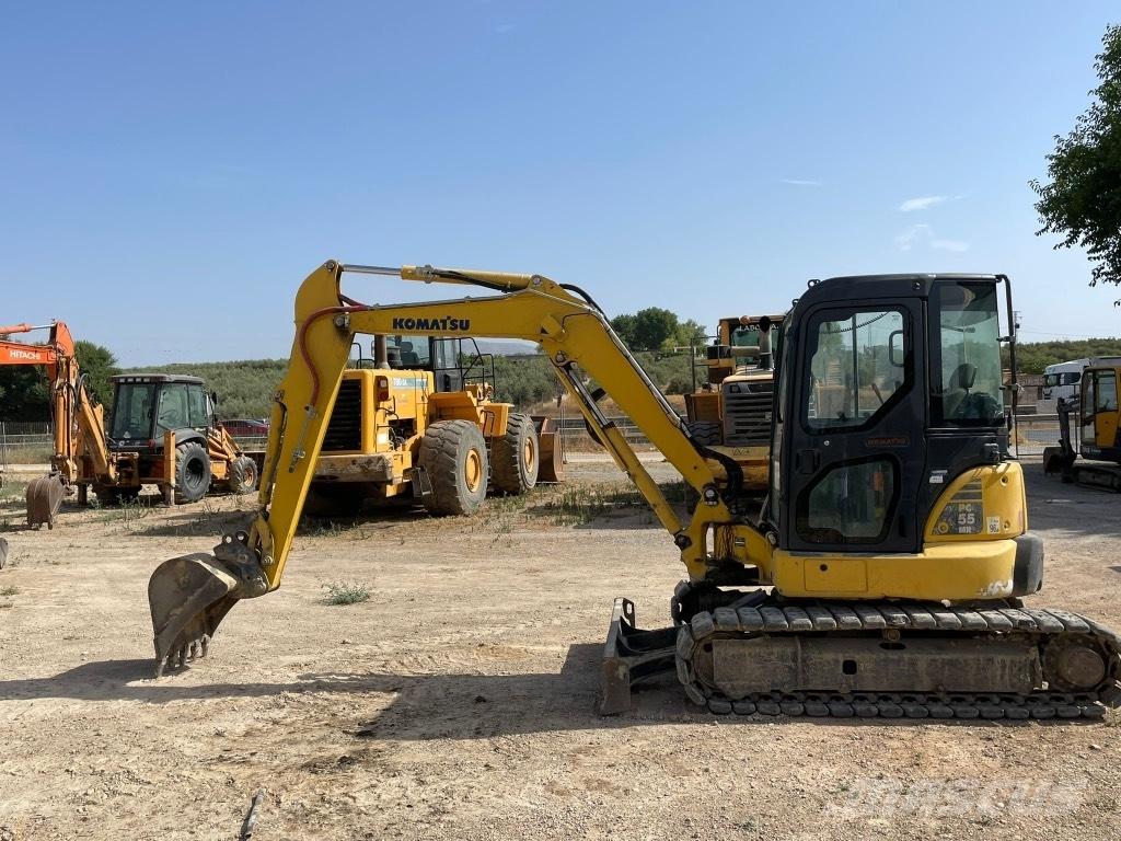 Komatsu PC 55 حفارات صغيرة أقل من 7 طن (حفارات صغيرة)