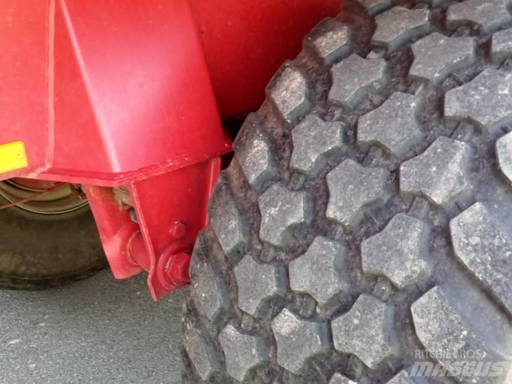 Krampe Big Body 550 نصف مقطورات مسطحة / مفصلية الجوانب