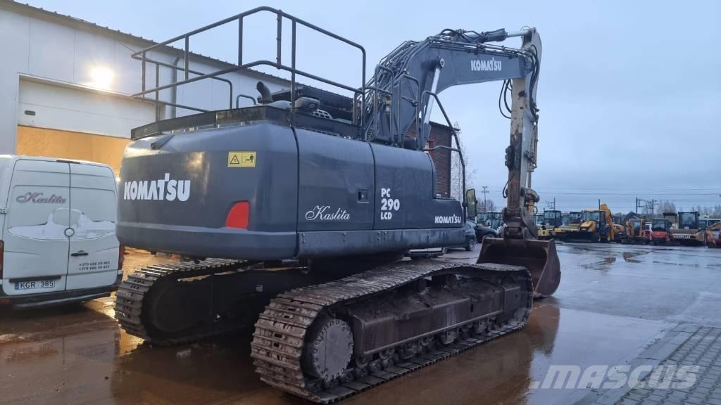 Komatsu PC 290 LC-10 حفارات زحافة