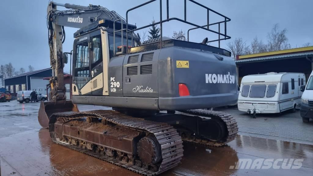 Komatsu PC 290 LC-10 حفارات زحافة