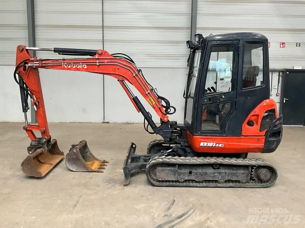 Kubota KX 101-3 A 3 حفارات صغيرة أقل من 7 طن (حفارات صغيرة)