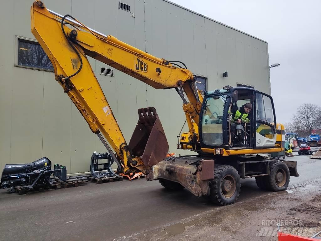 JCB JS 175 W حفارات بعجل