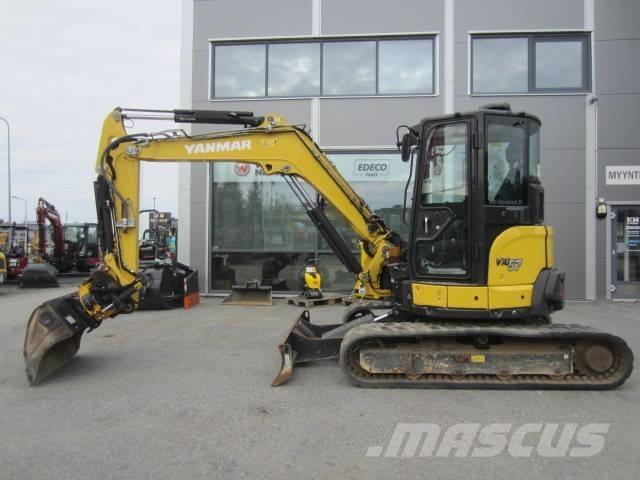 Yanmar Vio 57 حفارات صغيرة أقل من 7 طن (حفارات صغيرة)