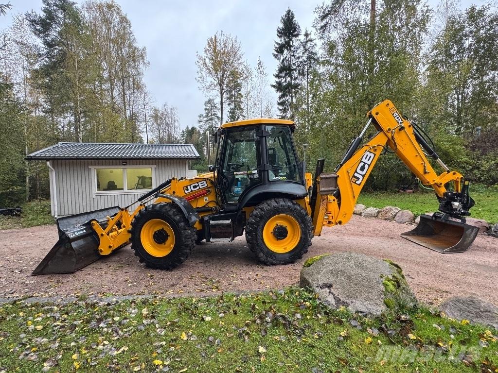 JCB 4 CX 14 لوادر ذات جرافات عكسية