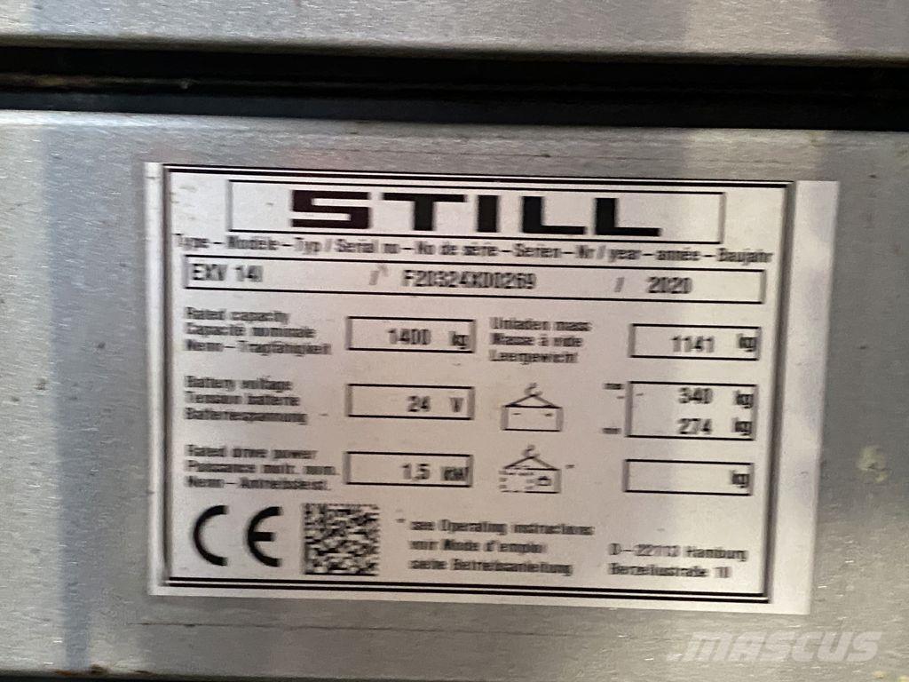 Still EXV14I معدات التكديس الجوالة